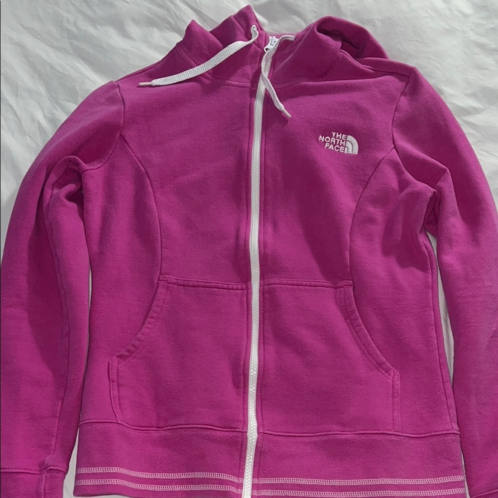 The North Face Pink Sweatshirt Casual Style